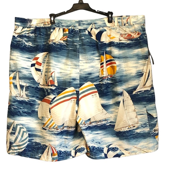 Polo by Ralph Lauren Men Sz 4LT Swim Trunks - Picture 2 of 12